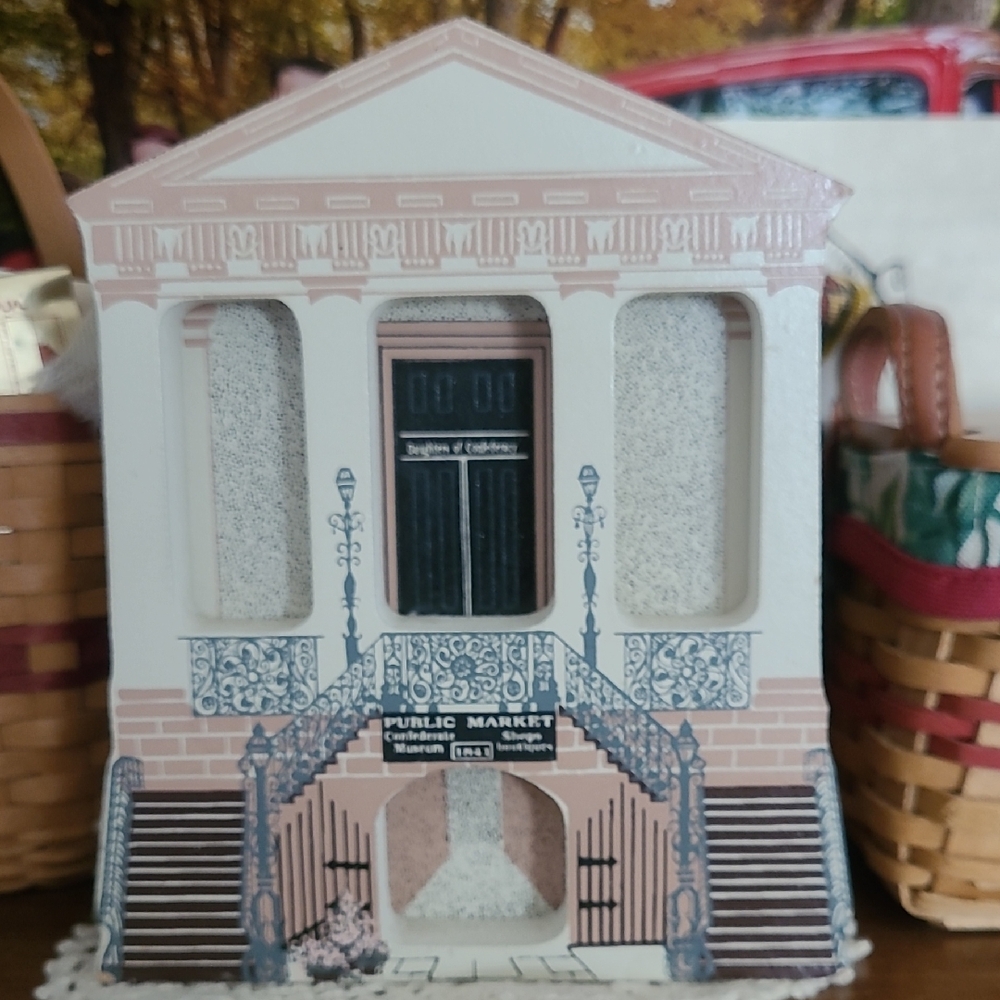 Sheila's Charleston,SC PUBLIC CITY MARKET Decorative Art 1992